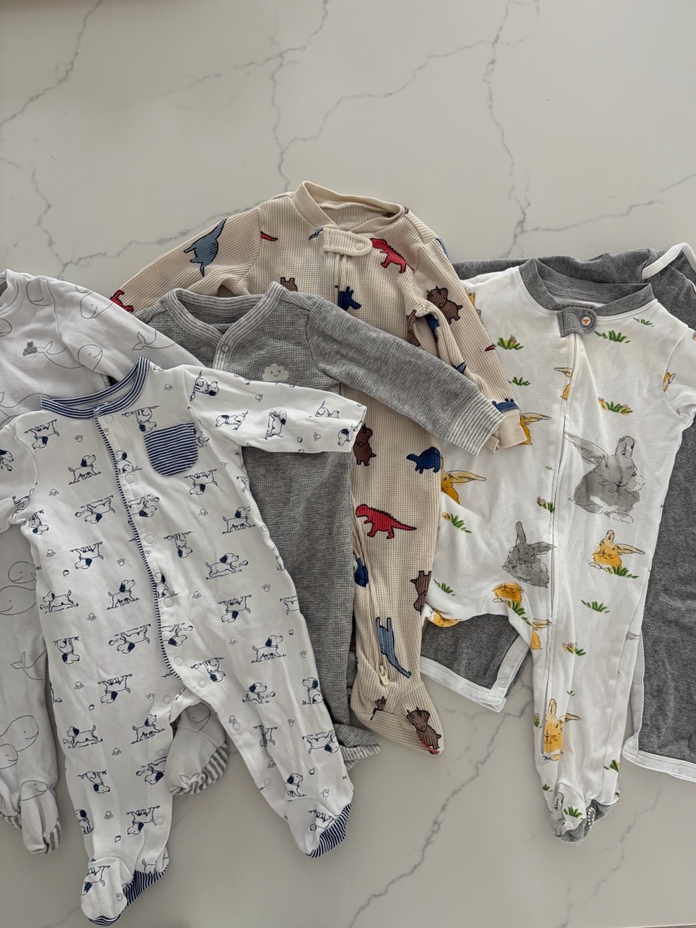 Carters, Baby Gap, Little Me, Burts Bees, Baby Bundle 6 mo. Size. Like New
